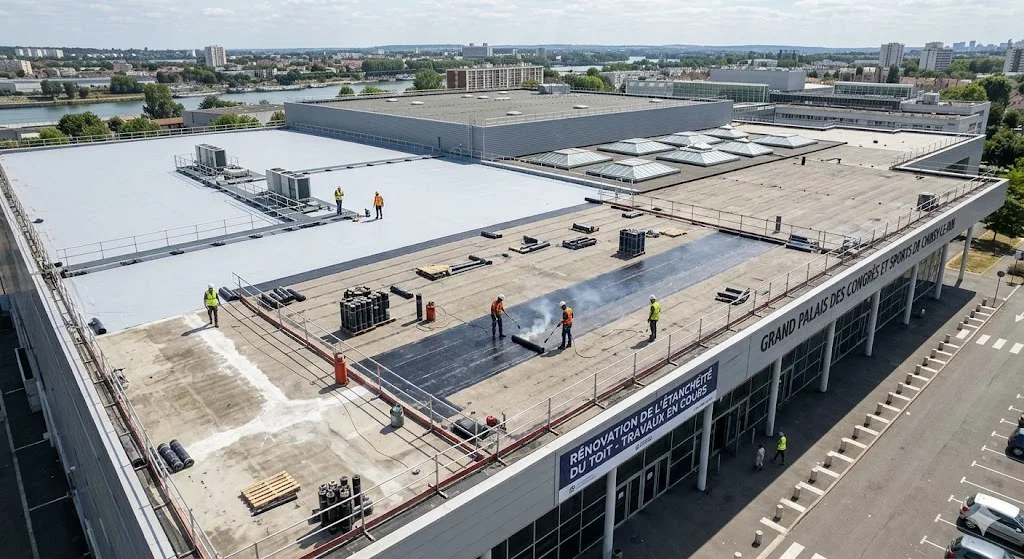 Étanchéité acoustique salle de spectacle — 800 m²